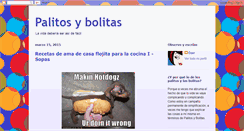 Desktop Screenshot of palitosbolitas.blogspot.com