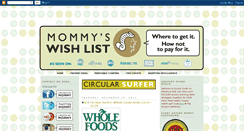 Desktop Screenshot of mommyswishlistcs.blogspot.com