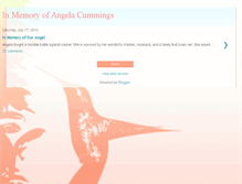 Tablet Screenshot of angelcummings.blogspot.com