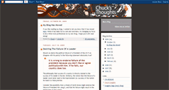 Desktop Screenshot of chuckthink.blogspot.com