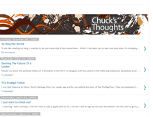 Tablet Screenshot of chuckthink.blogspot.com