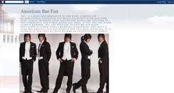 Desktop Screenshot of americanbaefan.blogspot.com