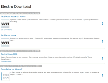 Tablet Screenshot of electrodownload.blogspot.com
