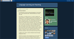 Desktop Screenshot of languagelearningandteaching.blogspot.com