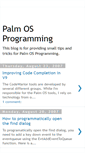 Mobile Screenshot of palmosprogramming.blogspot.com