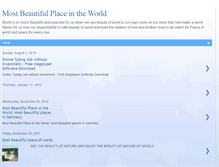 Tablet Screenshot of beautifulplaceofworld.blogspot.com