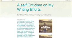 Desktop Screenshot of mywritingeffort.blogspot.com