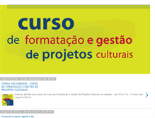 Tablet Screenshot of cursosproducao.blogspot.com