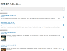 Tablet Screenshot of dvdripcollections.blogspot.com