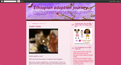 Desktop Screenshot of ethiopian-adoption-journey.blogspot.com