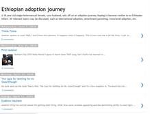 Tablet Screenshot of ethiopian-adoption-journey.blogspot.com