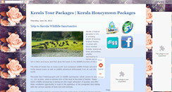 Desktop Screenshot of holidayinkerala1.blogspot.com