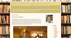 Desktop Screenshot of benevolentballetfallprevention.blogspot.com