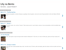 Tablet Screenshot of lilynobento.blogspot.com