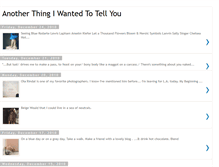 Tablet Screenshot of anotherthingiwantedtotellyou.blogspot.com