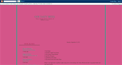 Desktop Screenshot of ourtastybites.blogspot.com