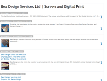 Tablet Screenshot of bexdesignservicesltd.blogspot.com