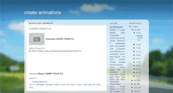 Desktop Screenshot of createanimations.blogspot.com