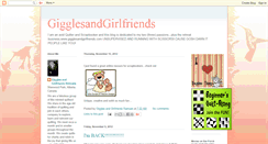 Desktop Screenshot of gigglesandgirlfriends.blogspot.com