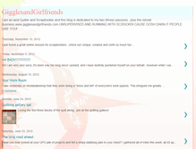 Tablet Screenshot of gigglesandgirlfriends.blogspot.com
