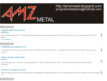 Tablet Screenshot of amzmetal.blogspot.com