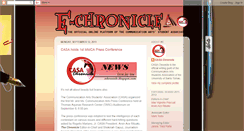 Desktop Screenshot of echronicle.blogspot.com