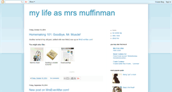 Desktop Screenshot of mrsmuffinmanwrites.blogspot.com