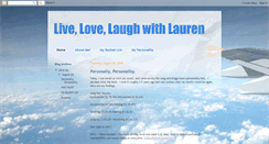 Desktop Screenshot of livelovelaughwithlauren.blogspot.com