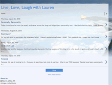 Tablet Screenshot of livelovelaughwithlauren.blogspot.com