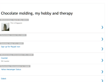 Tablet Screenshot of chocomoldhobby.blogspot.com