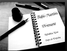 Tablet Screenshot of fabiomartinsviverarte.blogspot.com