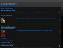 Tablet Screenshot of magisparadise.blogspot.com