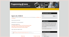 Desktop Screenshot of programminghome.blogspot.com