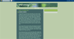 Desktop Screenshot of kudengar.blogspot.com
