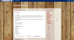 Desktop Screenshot of 24kleinefreuden.blogspot.com