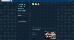 Desktop Screenshot of cuisine-home.blogspot.com