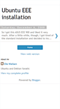 Mobile Screenshot of myubuntueee.blogspot.com