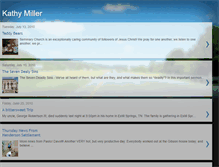 Tablet Screenshot of kathymiller1.blogspot.com