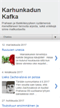 Mobile Screenshot of karhunkadunkafka.blogspot.com