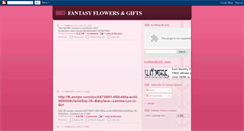 Desktop Screenshot of fantasyflowersgifts.blogspot.com
