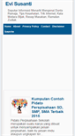 Mobile Screenshot of evis1.blogspot.com
