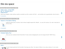 Tablet Screenshot of ess-space.blogspot.com