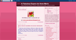 Desktop Screenshot of afabulosaesperadeannemarie.blogspot.com