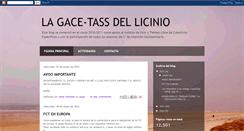 Desktop Screenshot of lagace-tassdellicinio.blogspot.com