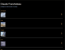 Tablet Screenshot of claude-francheteau.blogspot.com