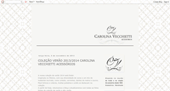 Desktop Screenshot of carolinavecchietti.blogspot.com