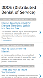 Mobile Screenshot of distributed-denial-of-service.blogspot.com