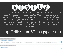 Tablet Screenshot of dillasham87.blogspot.com