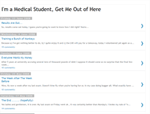 Tablet Screenshot of imamedicalstudentgetmeoutofhere.blogspot.com