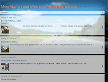 Tablet Screenshot of dirndlsgarten.blogspot.com